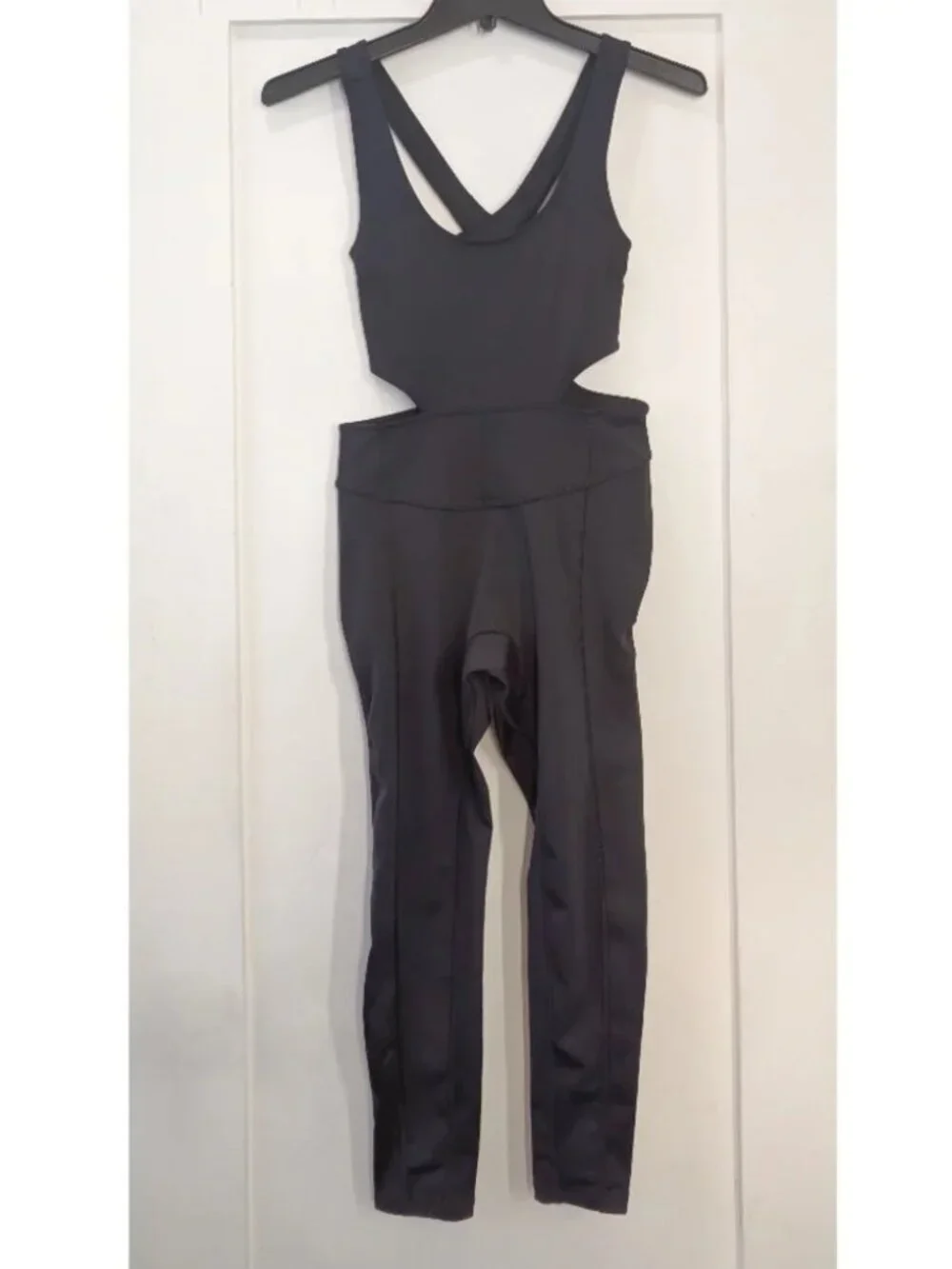 NEW Free People | Back it Up Onesie In Black